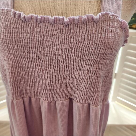 KAILEIGH NWOT PURPLE SMOCKED BLOUSE MULTIPLE SIZES - Picture 5 of 7